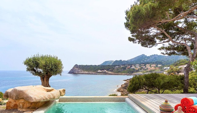 Mallorca front line villa sea access 4/6 pax in Capdepera