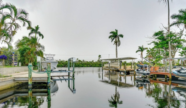 Matlacha Isles Waterfront Retreat w/ Dock & Deck!