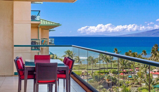 Maui Resort Rentals: Honua Kai Hokulani 736 – 7th Floor Ocean & Mountain Views w/King Size Balcony!