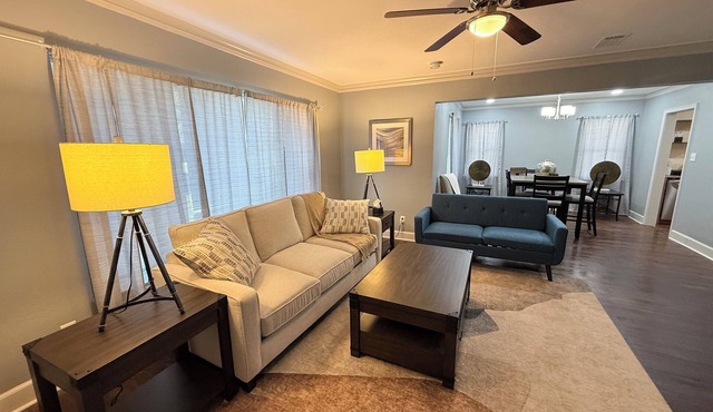 Midtown Historic 3BR - Quiet + Workspace
