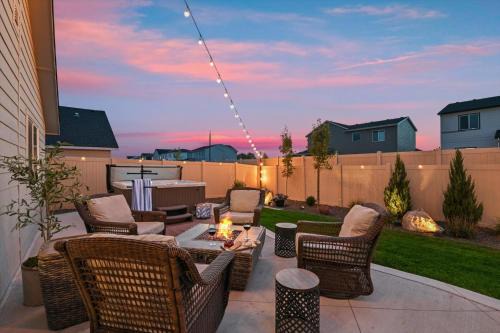 Mineral Spa Fire Pit Game Room Mini Split AC in Meridian