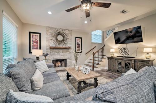 Modern Montgomery Home w/Backyard, Deck, & Grill in Montgomery