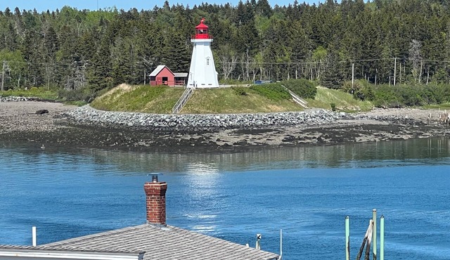 New 2-bed apartment with Panoramic Views of Downtown Lubec and Campobello Island