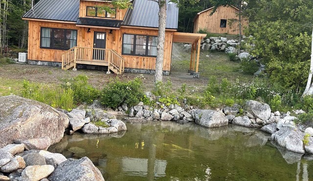 Newly constructed lake house on East Grand Lake