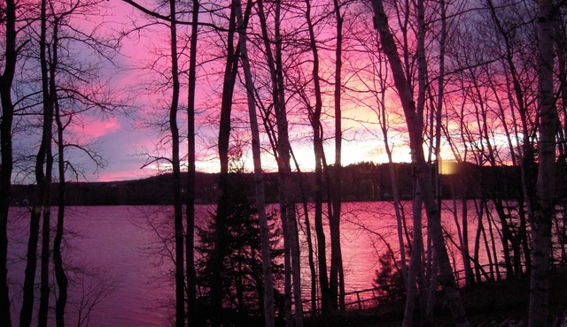 On Eagle Lake located on ATV and Snowmobile trails.