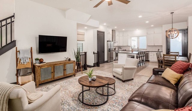 Open Floor Plan | Office | Patio