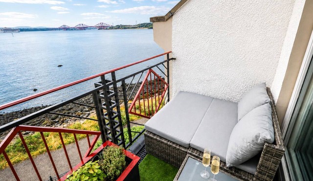 Panoramic Forth Bridge Views | Private Balcony | Waterfront | Dedicated Parking in Dalgety Bay