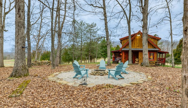 Pet-Friendly Ohio Cabin w/ Deck, Grill & Fire Pit!