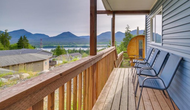 Private Sauna! Pet-Friendly Escape in Ketchikan
