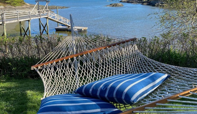 Private Waterfront Cottage on Cove with Dock, Kayaks & Fire Pit
