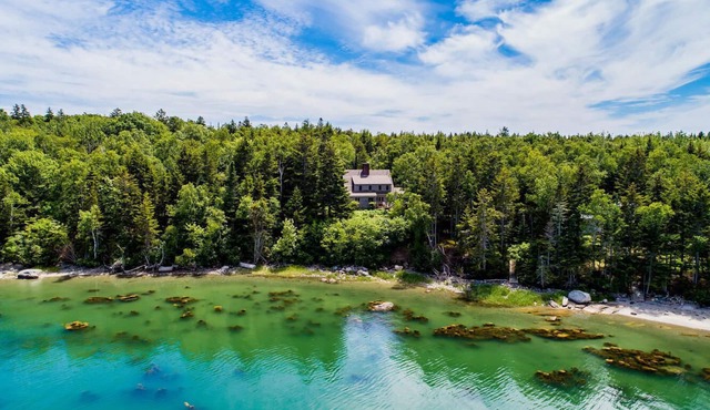 Puffin Rock - Private Oceanfront Beach in Brooklin, Maine