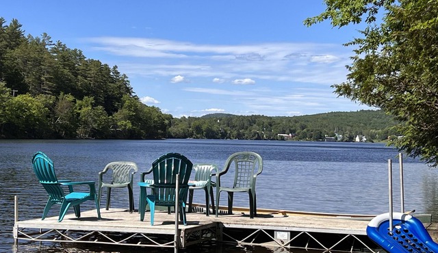 Quiet three bedroom lakefront retreat with over an acre, and 250 feet lakefront!