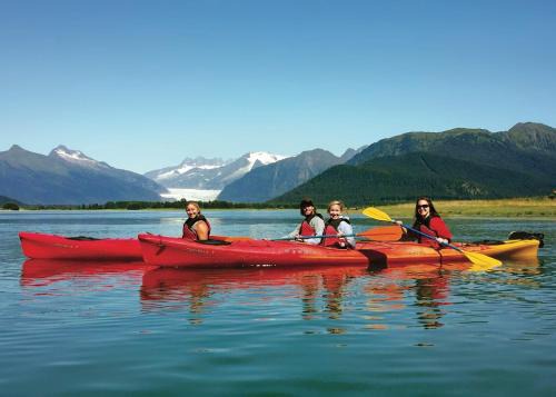 Rainbow Row - Two Private Units in Complex, near Mendenhall Glacier, Trails, and Conveniences!