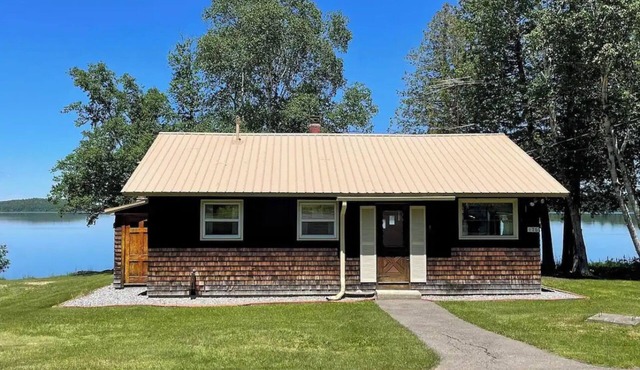 Relax in Aroostook County at this little piece of heaven right on the lake!