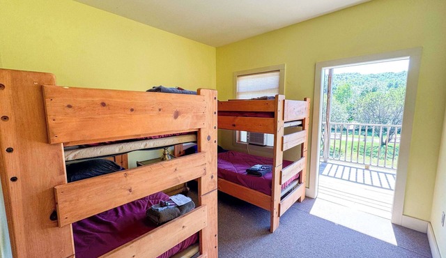 Riverfront Double Bunk Room in West Forks