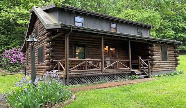 Secluded Log Cabin on 300 Acres Near the Heart of Amish Country Ohio