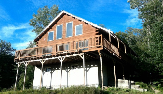 Small log house in Great North Woods