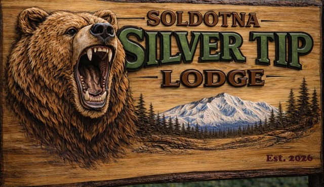 SOLDOTNA SILVER TIP LODGE — Authentic Alaska Log Lodge Near World-Class Fishing