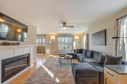 Spacious Eagle Lake Home w/Fireplace & Deck