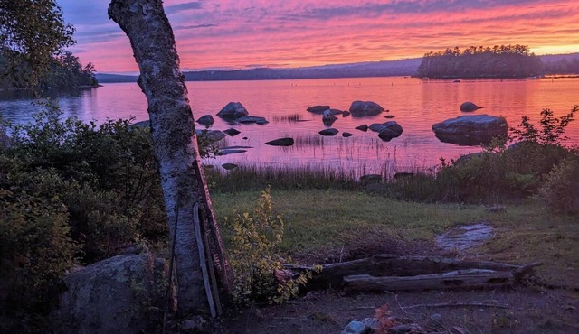 Sparkling Great Moose Lake,Peaceful Cove,Awesome Sunsets,Gradual Sandy Beach,AC