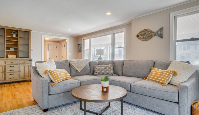 Steps to Beach: Cape Cod Family Retreat w/Patio in Bourne