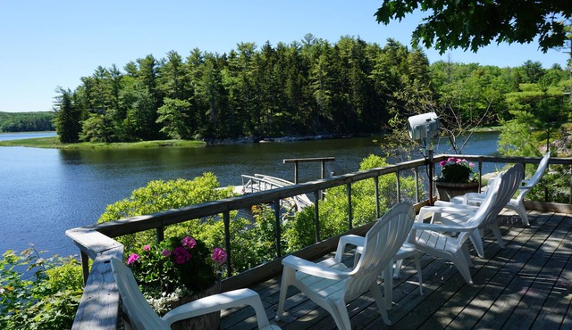 Summer Home with Deep Water Frontage and Dock