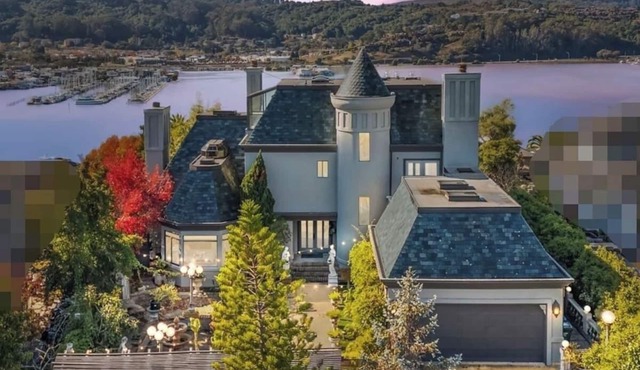 Tudor Revival Castle with Bay Views 5bd/5 bath