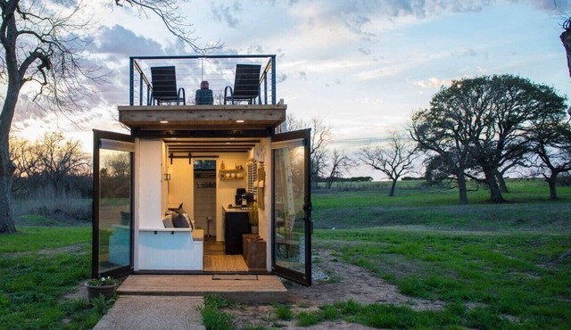 Unique Container Home in Waco in Waco