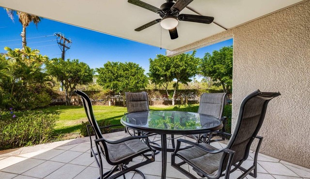 Upgraded Condo w/Open Kitchen, Ground Floor Lanai, WiFi–Kamaole Sands 4102