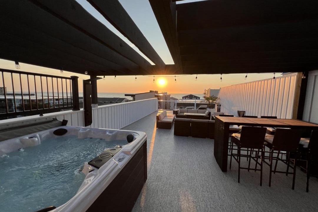 North Ocean City House | Beach Getaway North - Ocean View Sky Lounge, Hot Tub, Game Room