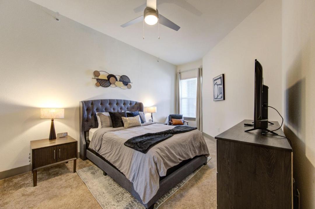Conroe Apartment | Lux Modern Art Apartment Near Eateries and Theater by RGS