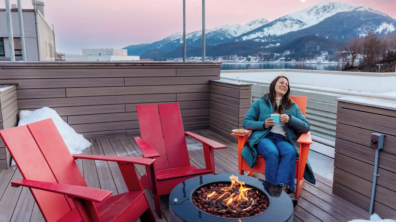 Photo of Patio Balcony in Downtown Juneau