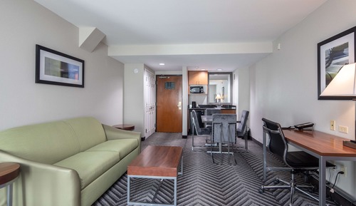 Suite, 1 King Bed, Non Smoking, Refrigerator & Microwave (with Sofabed)