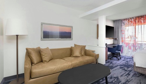 Executive Suite, 1 King Bed with Sofa bed, Balcony (Mobility/Hearing Access, Roll-In Shwr)