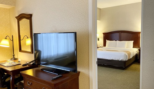 Suite, 1 King Bed with Sofa bed, Accessible, Non Smoking