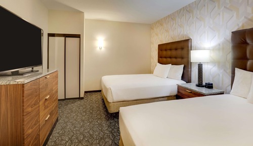 Suite, 2 Queen Beds, Accessible (Sofa Sleeper, Tub, 2 Rooms)