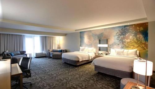 Queen Room with Two Queen Beds and Two Sofa Beds