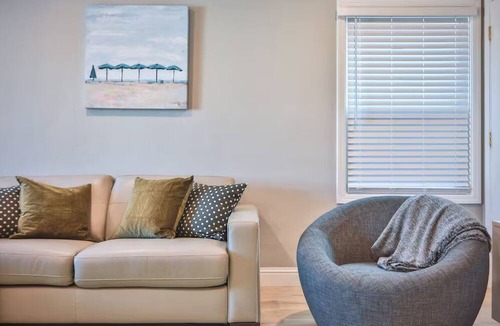 Cherryland Condo | Tropical Modern Oasis With Fully Fenced Yard 22409